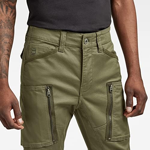G-starвезда сурова машка поштенска џеб 3D слаби товарни панталони