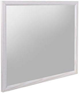 Шминка Огледало Бања Шминка Огледало Со Полица Простор Алуминиумска Рамка Влага-Доказ Водоотпорен Ѕид Монтирани Суета Огледало
