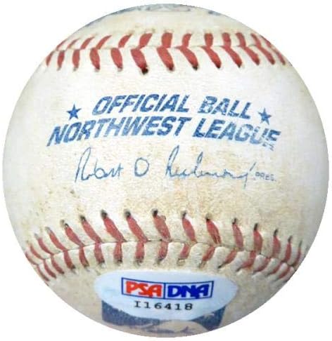 Феликс Хернандез ја автограмираше официјалната игра на Северозападна лига користеше бејзбол Сиетл Маринерс ПСА/ДНК I16418 -