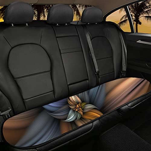 За U дизајни, кафеави цветни печатени автомобили, капаци за седишта за жени, удобно автомобилско седиште подлога за дишење на седиштето за задно