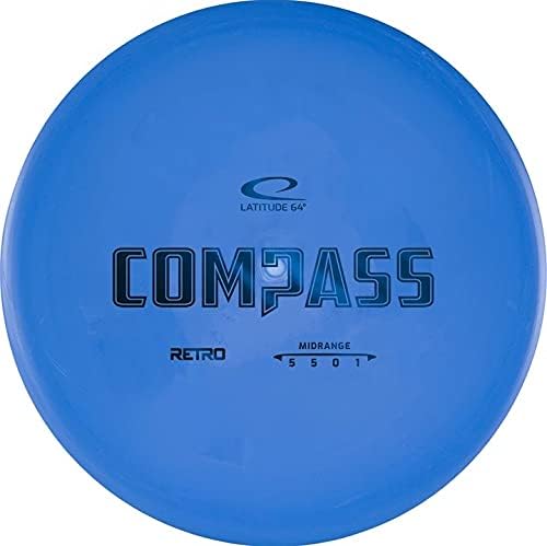 Latitude 64 Retro Line Compass Midrange Golf Disc [боите може да се разликуваат]