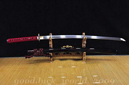 Glw Катана глина каленет преклопен челик Јапонија Самурај меч Катана Остри сечило