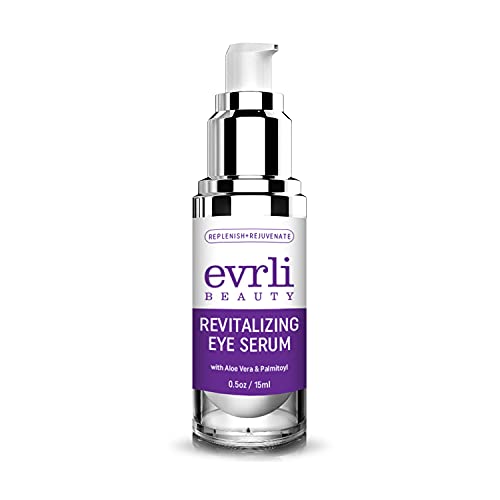 EVRLI Beauty - Премиум вкупниот серум за крем за очи на очите - анти -стареење на кожата - минимизирајте ги темните кругови, подпухналоста,