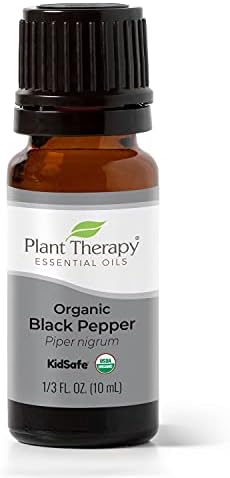 Растителна терапија црна пиперка органско есенцијално масло 10 ml чисто, неразредено, терапевтски одделение