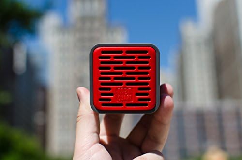 MB quart qub1.10301 qubone Преносен безжичен Bluetooth звучник со 5-часовна музика, црвена