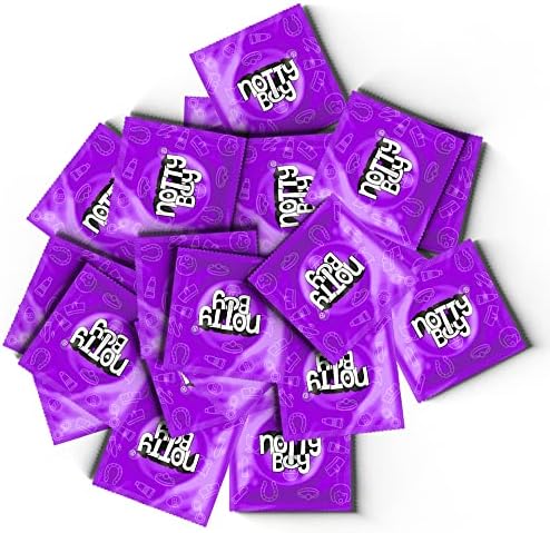 NoTtyboy АРГЕСТИРАНА нирвана пакет кондоми ултра ребрести, дополнителна точкана контура, одложување на кулминација, супер тенок кондом