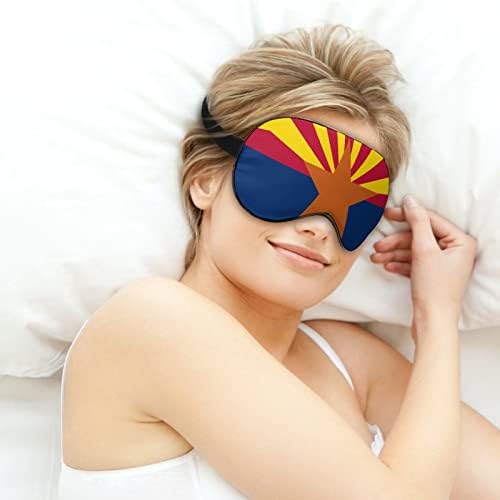 Државно Знаме На Stateзона Маска За Очи За Спиење Затемнување Ноќни Врзани Очи Со Прилагодлив Ремен За Мажи Жени Патуваат Јога Дремка