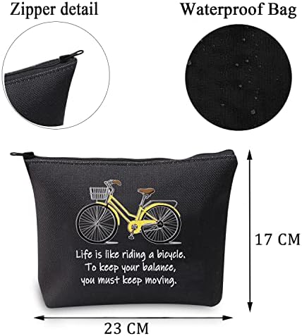 Мбмсо Велосипед Подароци Козметичка Торба Велосипед Шминка Торба Животот Е Како Возење Велосипед Патент Торбичка Велосипедист Подароци За