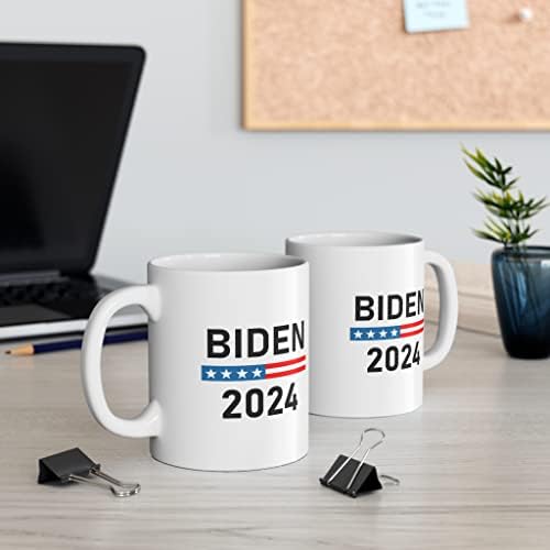 Џо Бајден 2024 Кригла Двостран Пијалок На Претседателот Бајден 2024 Шолја Кафе