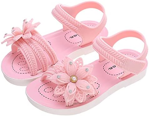 Деца чевли девојки сандали лето ново меки ѓон не се лизгаат удобни модни принцези чевли лак детски сандали момче