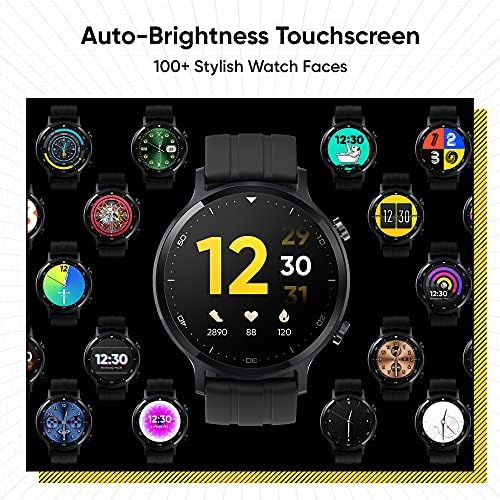 Realme Watch S Smart Watch 1.39 Секогаш Вклучен Дисплеј Моќен ДВОЕН Процесор Двоен САТЕЛИТ GPS За android iOS