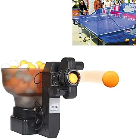Робот на тенис на табелата Узија, 36 различни спин топки Пинг Понг Робот, машина за автоматско фрлање топка, за обука за вежбање во пинг-понг