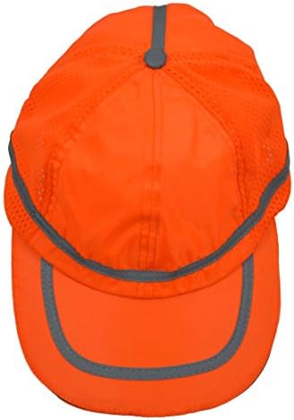 Petra Roc OBC-S1 HI Vis Safety Baseball Cap, една големина, портокал