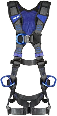 DBI-SALA 3M EXOFIT X300 X-стил на искачување/Позиционирање безбедносно прицврстување, подлога за грб, брзо поврзување на градите и нозете