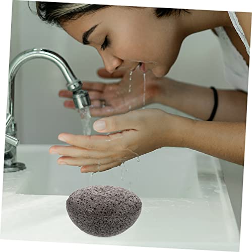Анголии Коњак, чистење на лицето за миење сунѓер, природен сунѓер Компресирани сунѓери сунѓер шминка, паф шминка чистење сунѓерско чистење сунѓер