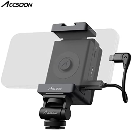 Accsone seebob hdmi до USB C адаптер за снимање видео за iPhone и iPad, Поддршка 1080p 60fps Видео и мониторинг/стриминг/снимање/снимање во реално