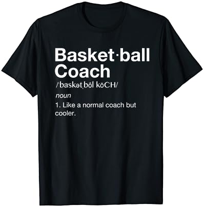 Кошаркарски тренер маичка подарок смешна дефиниција за кошарка ти