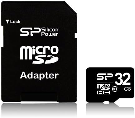 Силиконска Моќност 32gb Microsdhc Класа 10 Мемориска Картичка СО SD Адаптер