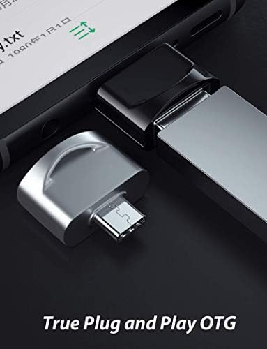 USB C женски до USB машки адаптер компатибилен со вашиот Samsung Galaxy S20+ 5G за OTG со полнач Type-C. Користете со уреди за експанзија како тастатура, глувче, поштенски патенти, GamePa