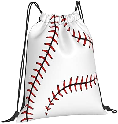 Тајсн Бејзбол Ранец За Влечење Водоотпорен Прилагодлив Лесен Теретана Торба За Влечење Спортски Танц Ранец 16 Х 14