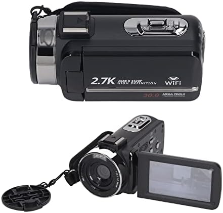 2.7 K Видео Камера Камера, 2.7 K 30M HD Wifi Дигитална Камера Рекордер, 1080p 18x Дигитален Зум 3.0 Инчен Екран На Допир Блогирање Камера