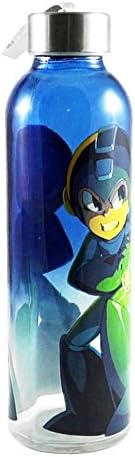 Само фанки официјален Nintendo Switch Megaman Sports & Fitness Обука за стакло шише со вода/хидро колба/салата за вода - Подароци Деца