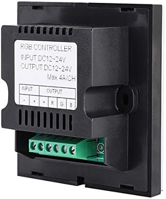 Контрола на контролорот на LED ленти за LED на Ernightnight Control Control Dimmer за SMD 5050 3528 RGB LED лента светло, стаклен панел