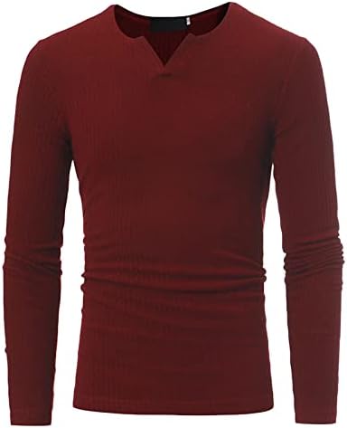 Menеке-ДГ мажи палто цврста боја Внатрешен мускул на врвот со долги ракави удобни обични маички екипаж пулвер зимски плетен џемпер