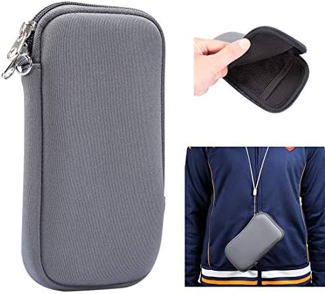Телефонска торба за телефонски лајв, Neoprene телефонски ракав, 6,9 инчи Универзална мобилна торбичка за мобилна торбичка мобилна торба со патент