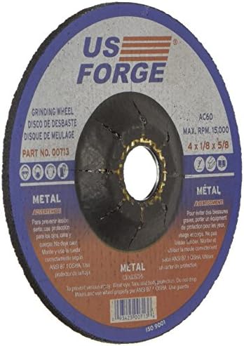 US Forge 713 Flex Wheel Type 27 4-инчи од 1/8-инчи од 5/8-инчи 60 решетки