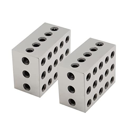 Накаа 2-3-4 блокови поставени совпаѓаат пар 23 дупки .0003 квадратно зацврстување на челичните блокови на челик за поставување