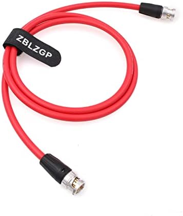ZBLZGP 12G HD SDI Видео коаксијален кабел за 4K VIDEOM SMALLHD ATOMOS MONITER CAMEMOE BNC до BNC MALE BLACKMAGIC 75 OHM COAXIAL