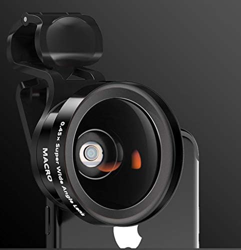 Комплет за Телефонски Леќи 0,45 x Супер Широк Агол+12,5 X Макро Објектив HD Објектив За Камера, Објектив За Зумирање за iPhone11 9 8 /Xiaomi/Redmi/Samsung/Huawei/Повеќето