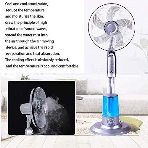 Htlt Лето Практични Вентилатор Кат Вентилатор-Електричен Вентилатор Спреј Домаќинство Вода За Ладење Плус Вода Навлажнување Ладење Атомизирање