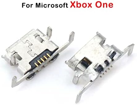 TX Girl 2-10 парчиња микро USB Power Charging Chalger Connector Connector Dock Dock Port за Xbox One GamePad Controller Depart