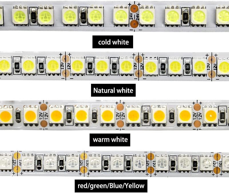 Akspet LED Декорација Додатоци 10m/Сет DC12V 5050smd Светлина Бар 120leds/m RGB/Бела/Топла Бела 7-Боја Без Сенка Led Лента Отворено/Затворен