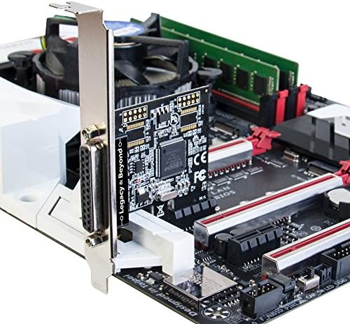 Siig Legacy и Beyond Series 1 Port Single PareLe PCIe картичка - Поддржува SPP/EPP/ECP - IEEE 1284 стандард