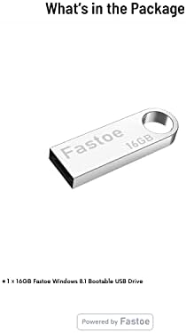 Fastoe Бутабилен USB Флеш Диск За Windows 8.1, Бутабилен USB Инсталација &засилувач; Надградба За Windows 8.1 Pro 32/64 Bit