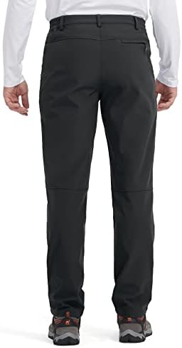 Менс меки панталони лесни водоотпорни ветерници за пешачење планински панталони Зимски панталони на отворено изолирани панталони