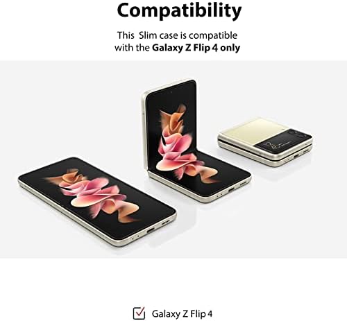 КАНГАР Компатибилен Со Samsung Galaxy Z Flip 4 Случај, Розова И Кафеава Крава Печати Тенок Лесен Хард КОМПЈУТЕР Отпорен На Удари Пад
