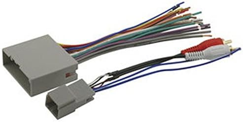 Scosche FDK11B компатибилен со Select 2003-08 Ford Premium Sound или Audiophile; Напојување / звучник и RCA до под -засилувач за внесување жица