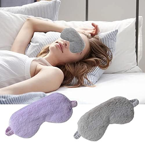 4 компјутери кадифен маски за очи Еластични маски за спиење со еластична лента удобни нијанси на спиење за патување