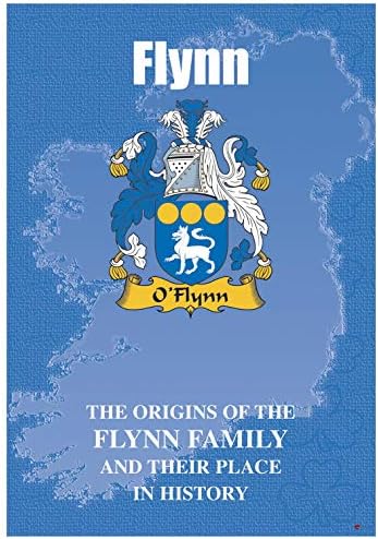 I LUV LTD FLYNN Ирска брошура за историја на семејството што го опфаќа потеклото на ова познато име