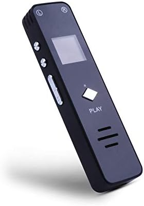 Cyzpf 8GB Дигитален Диктафон Мини Пренослив Професионален Диктафон Стерео HD Уред За Снимање СО Mp3 Плеер За Состаноци Интервјуа