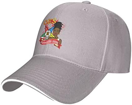 Whirose Order of Baseball Cap од источна starвезда, прилагодлива тато капа човек, женски бејзбол капа