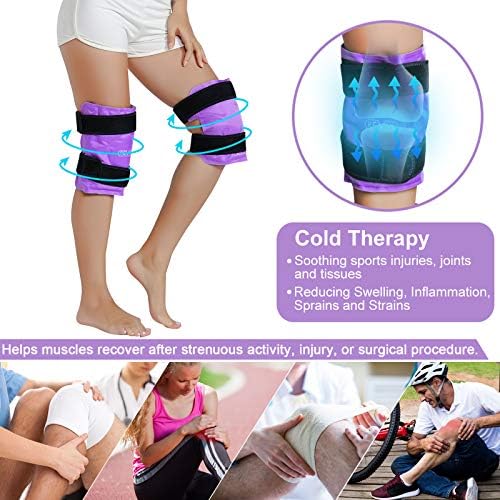 Пакет за ревикс колено и глуждот за повреди што можат да се користат гел колено и мраз на глуждот за артритис
