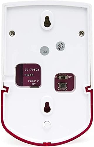 DayTech Strobe Siren Panic Alarm Alarm Alarm Alarm Siren Alarm со светлина за домашна грижа Гласно отворено SOS Alert System