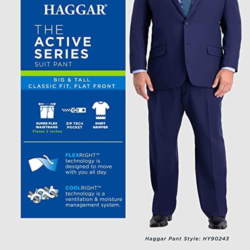 Хагар Мажи Активната Серија Се Водат Класичен Одговара Костум Одделни Панталони Редовни и Големи &засилувач; Високи Големини