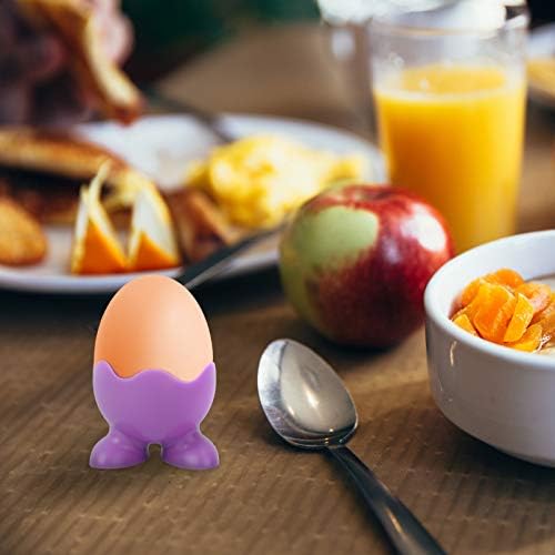 Упкох Децата Одговараат На Микробранови јајца 5 парчиња Чаши За Јајца, Држачи За Меки Варени Јајца За Тврдо Варени Јајца Држач