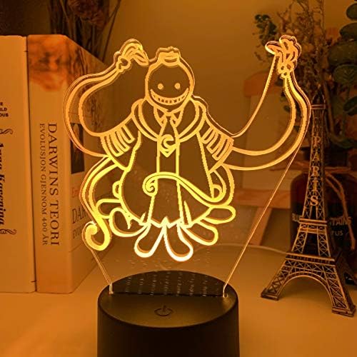 Убијте училница Коросенси слика Декоративна ламба за детска спална соба светлечки анимација подарок детска биро 3Д светлина коро